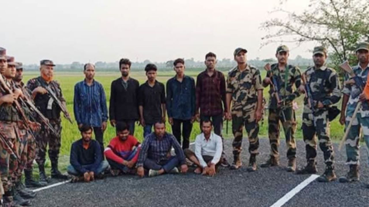 ভারত সীমান্তে আটক ৯ বাংলাদেশিকে বিজিবির কাছে হস্তান্তর করেছে বিএসএফ